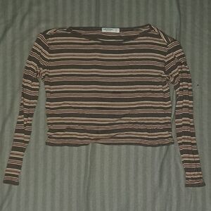 Arizona Striped Colored Crop Top Good Condition